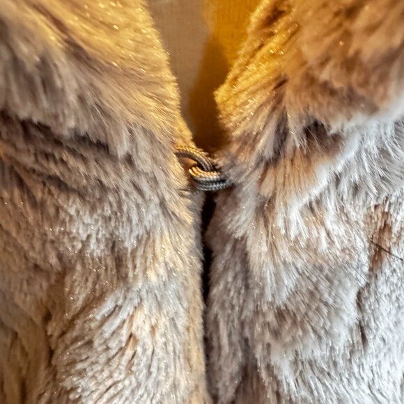NEW Jack Soft Camel Faux Fur Vest - Picture 8 of 10